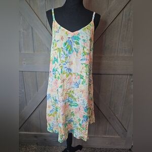 Vintage Raya Sun Floral Dress sz Medium